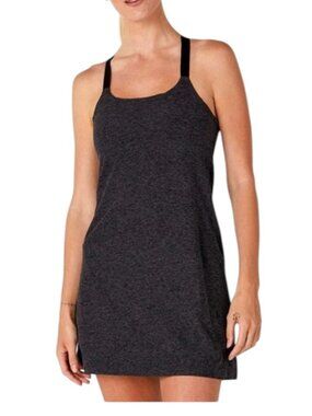 Beyond Yoga Space Dye Dress Sz M Built in Shorts Stretch Athleisure